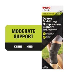 CVS Health Deluxe Stabilizing Compression Knee Support Medium